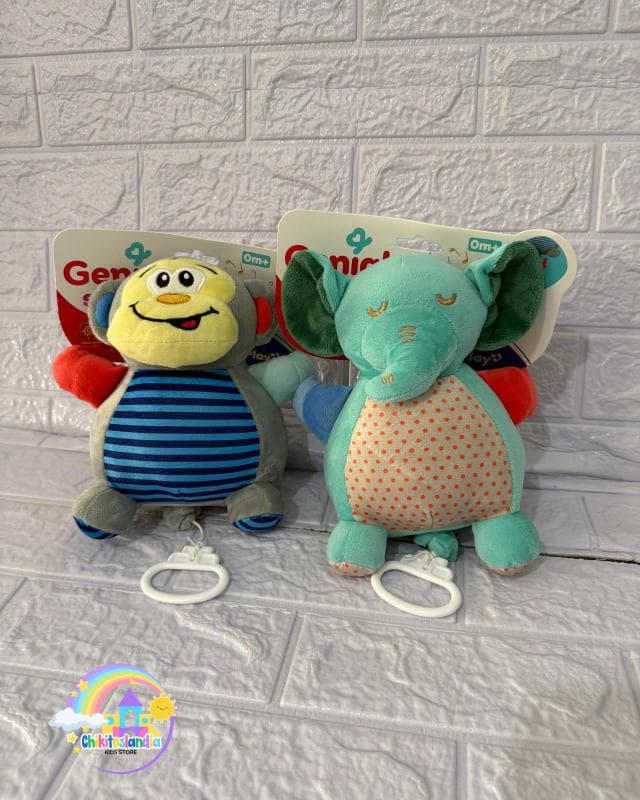 Peluche de cuerda musical